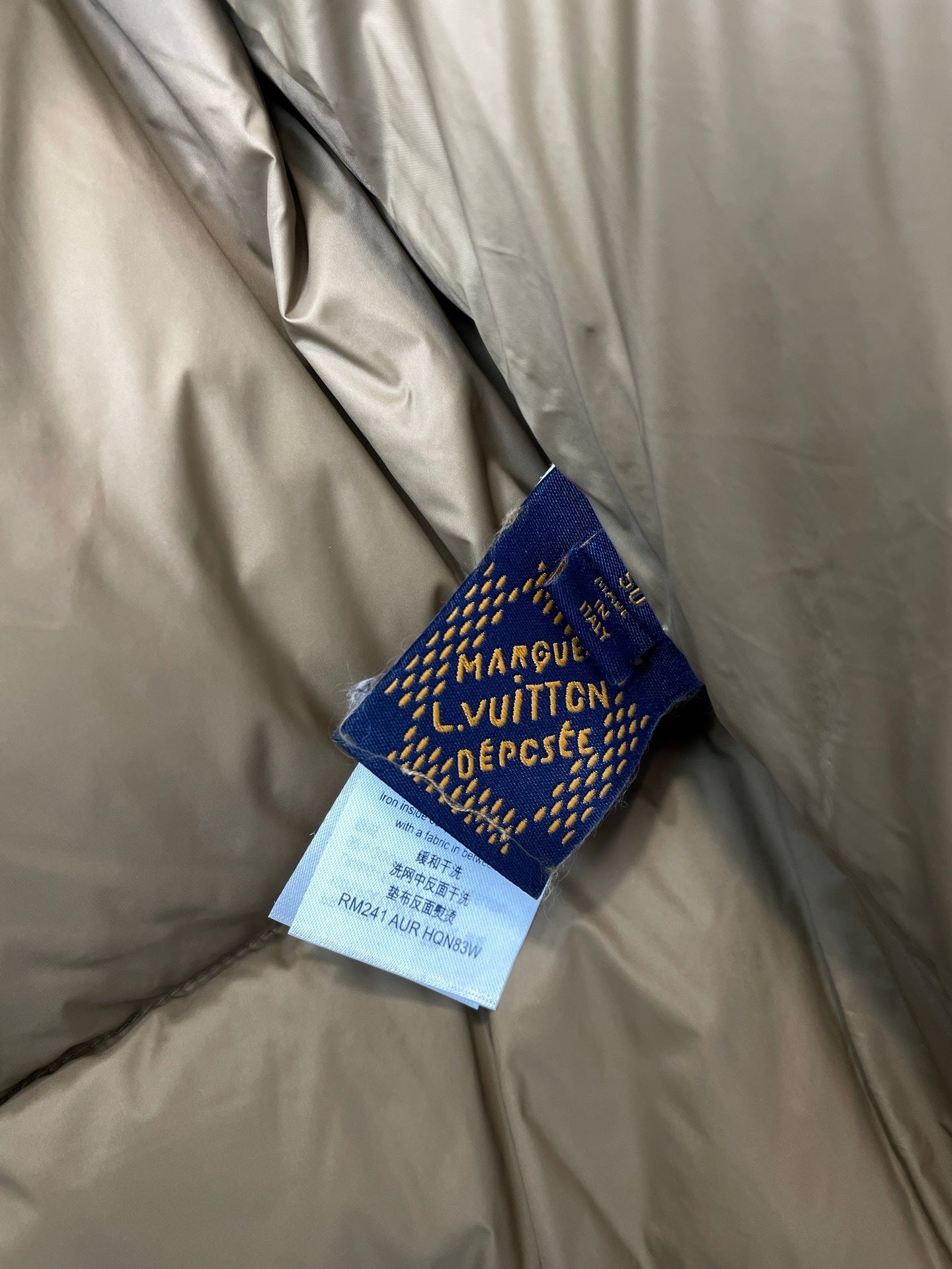 PADDED STAND-COLLAR JACKET