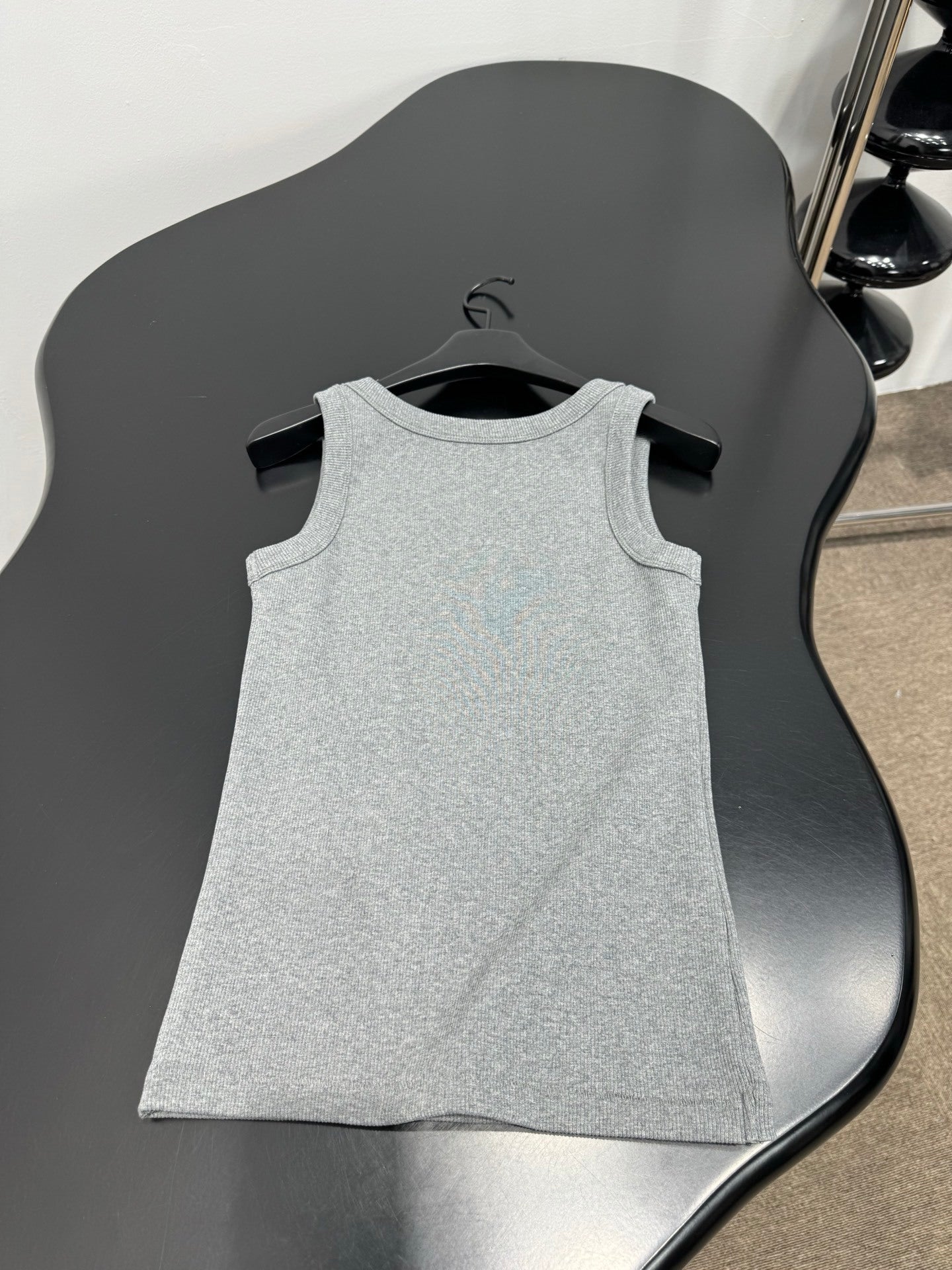 CLASSIC RIBBED LOGO TANK TOP