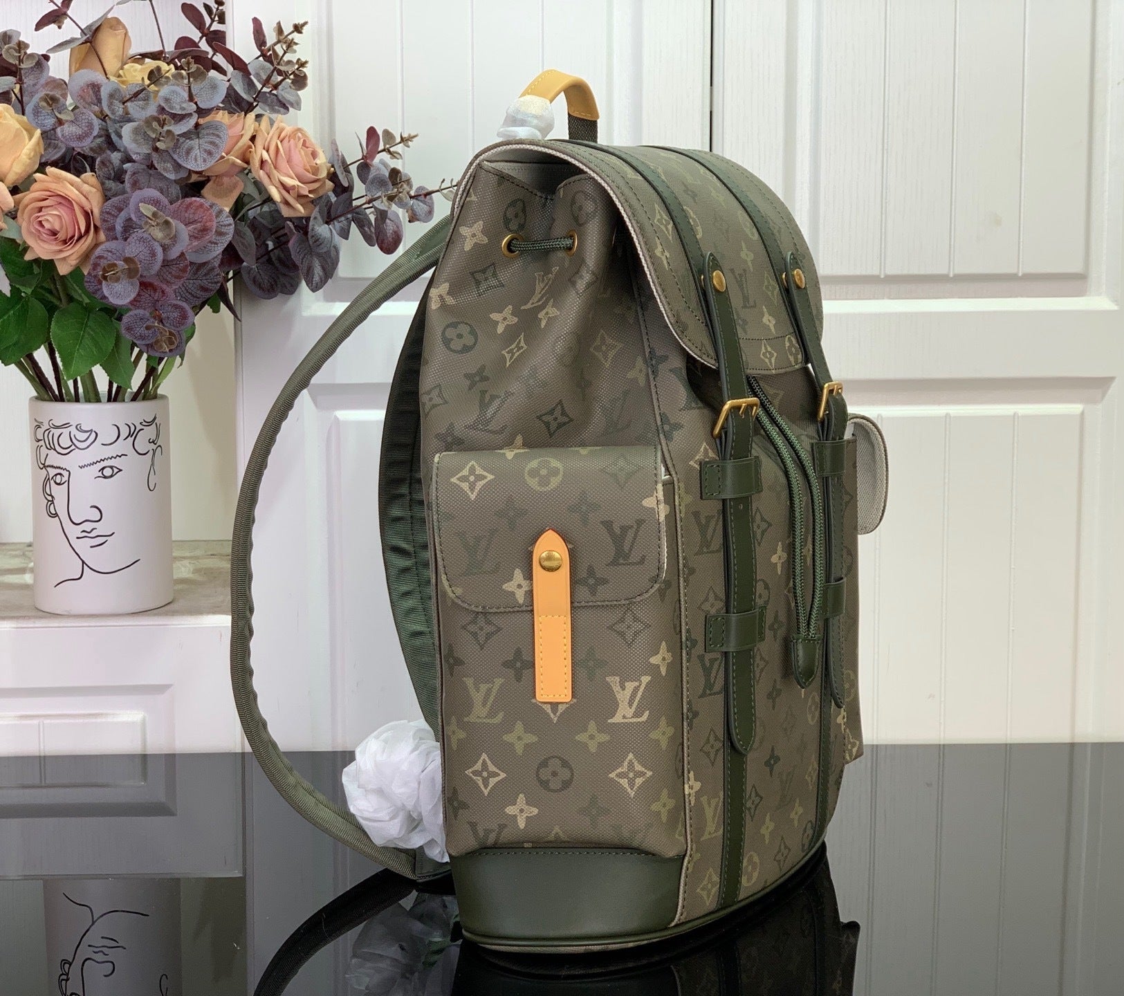 Monogram Canvas Utility Backpack