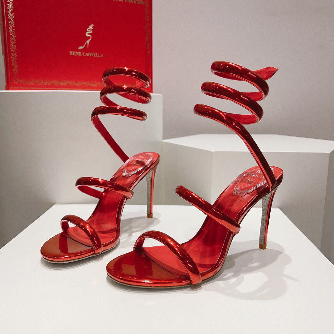 RUBY CHROME HEELS