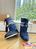 NAVY BLUE INSULATED WINTER BOOTS