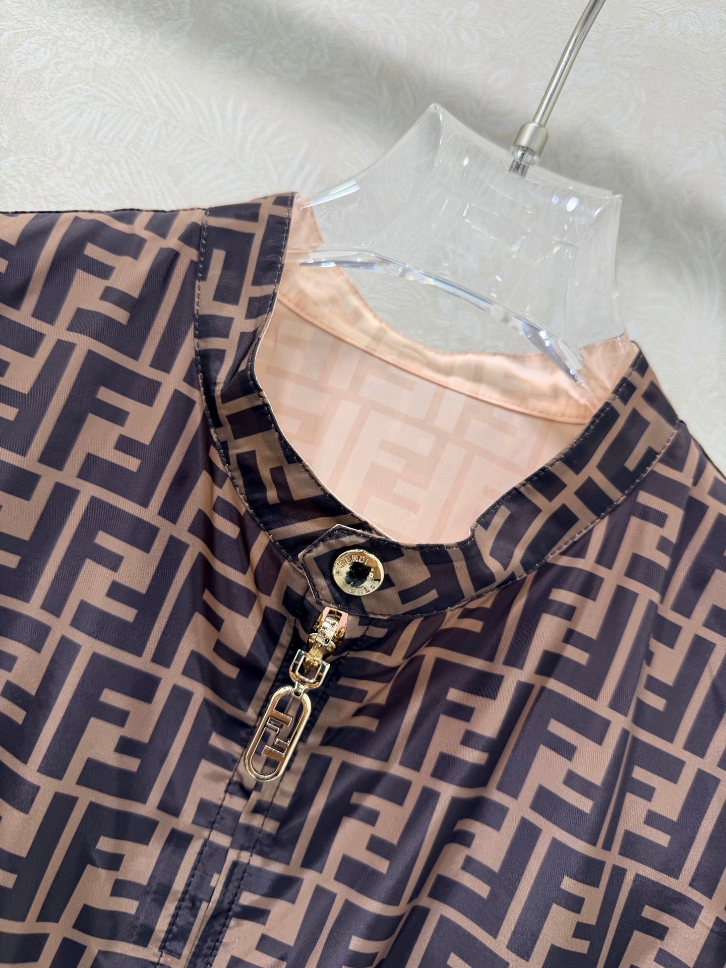 PATTERN ZIP JACKET