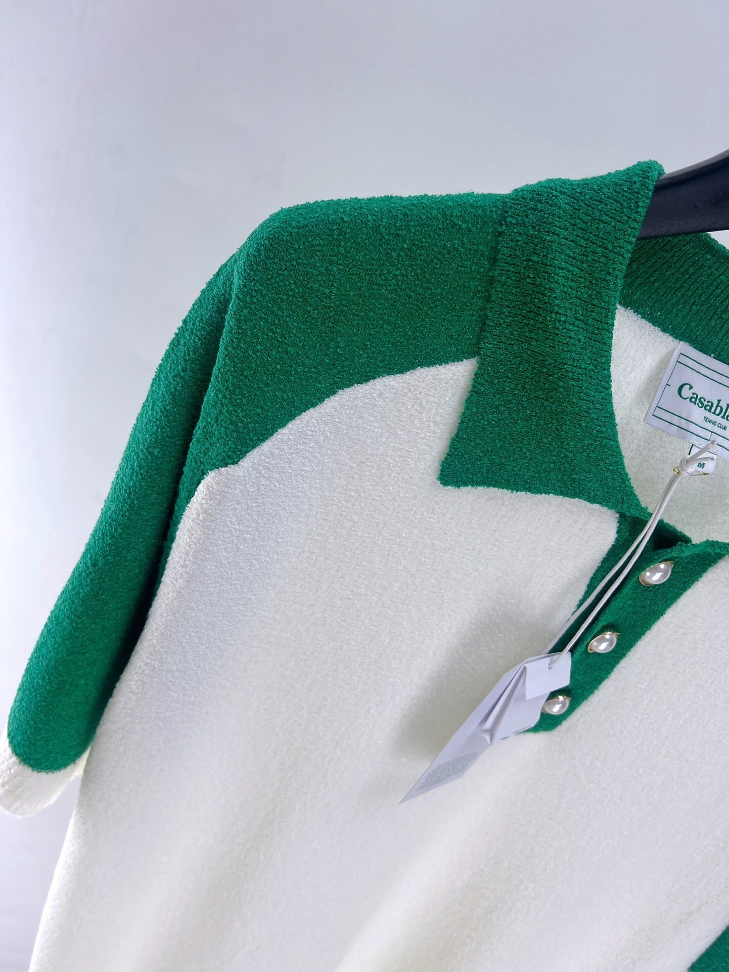 TERRY TEXTURE COLORBLOCK POLO