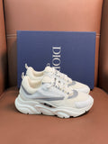 WHITE & SILVER CHUNKY DESIGNER SNEAKERS