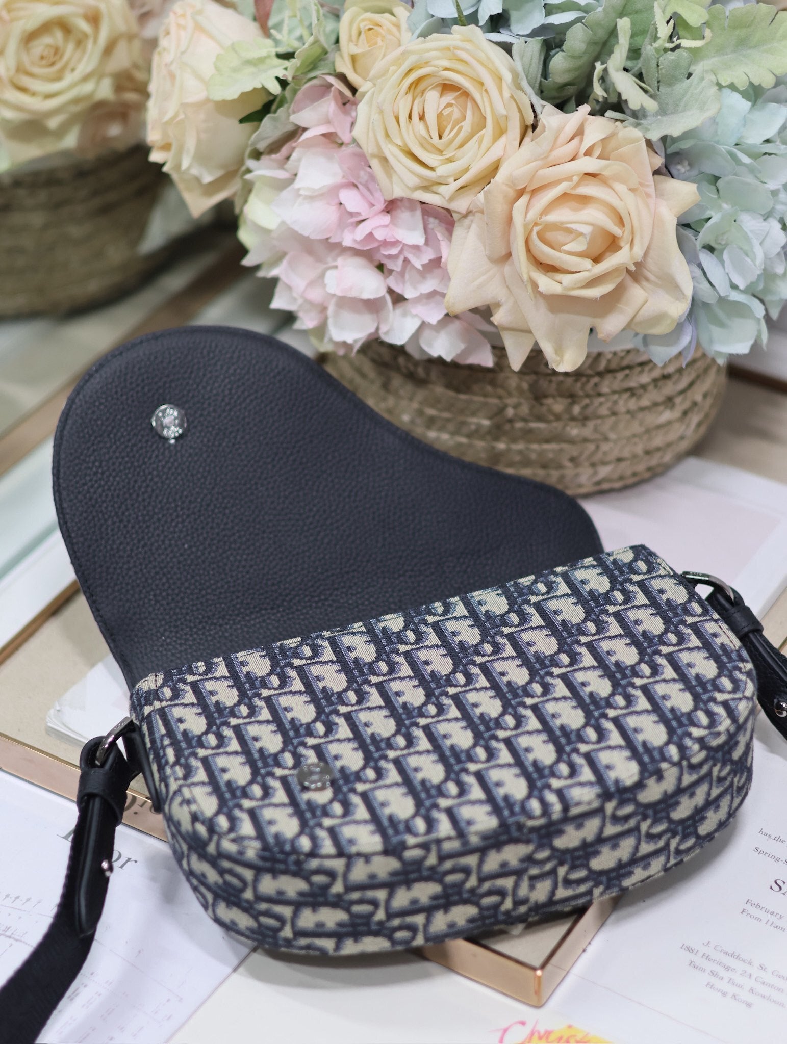 MONOGRAM SADDLE CROSSBODY BAG