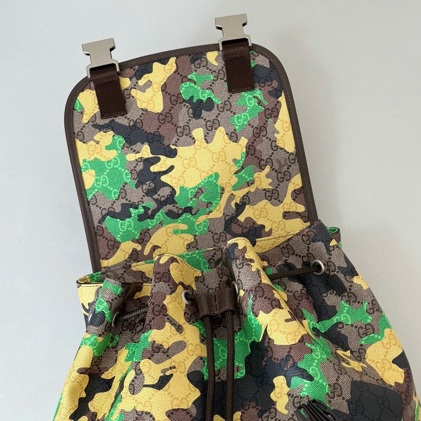 CAMOUFLAGE CANVAS BACKPACK