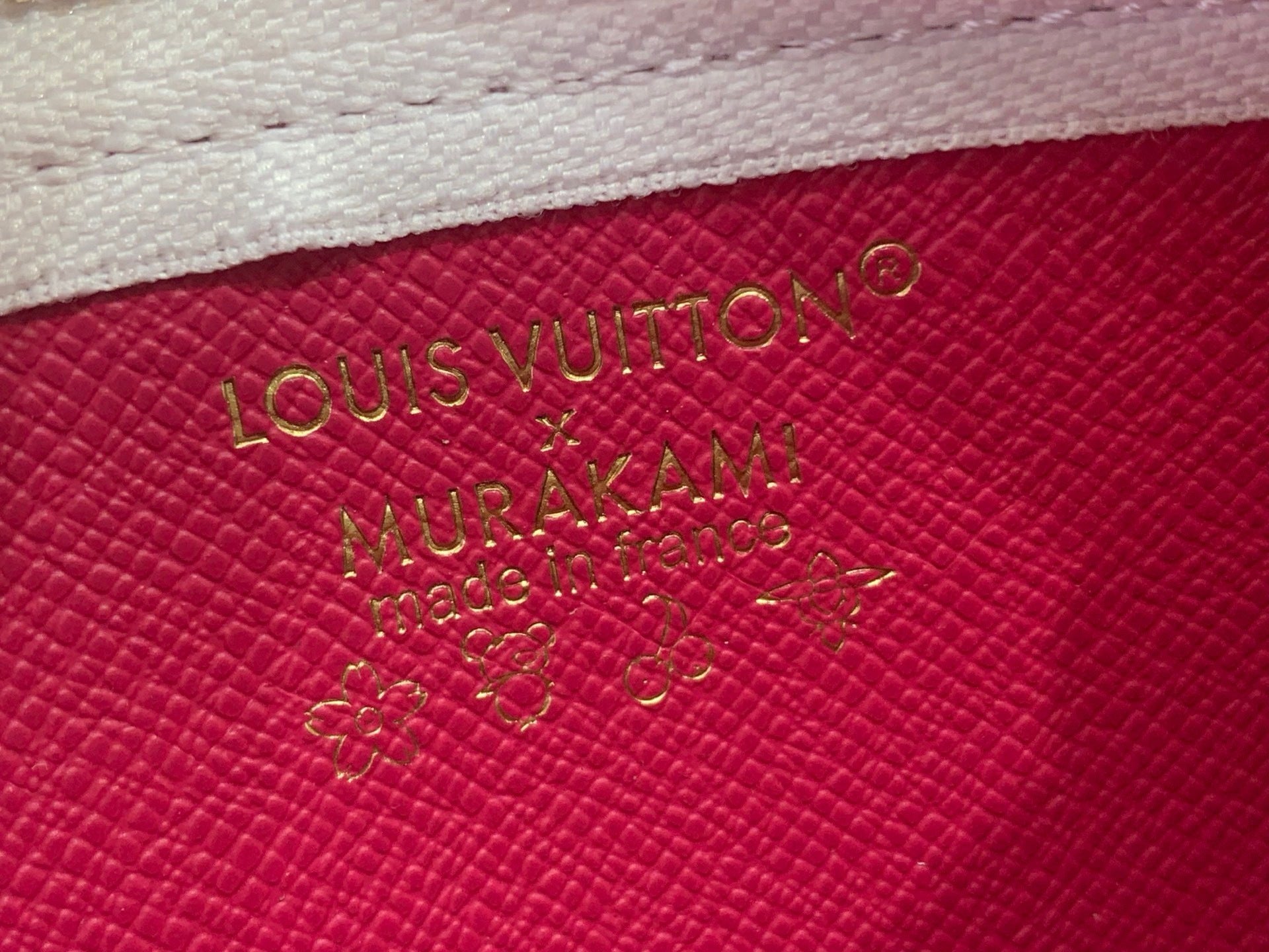 MULTICOLOR MONOGRAM MINI ZIP POUCH