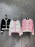 CLASSIC BUTTON KNIT CARDIGAN