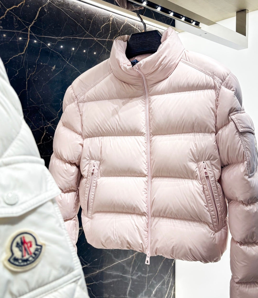 LUXURY QUILTED PUFFER DOWN JACKET