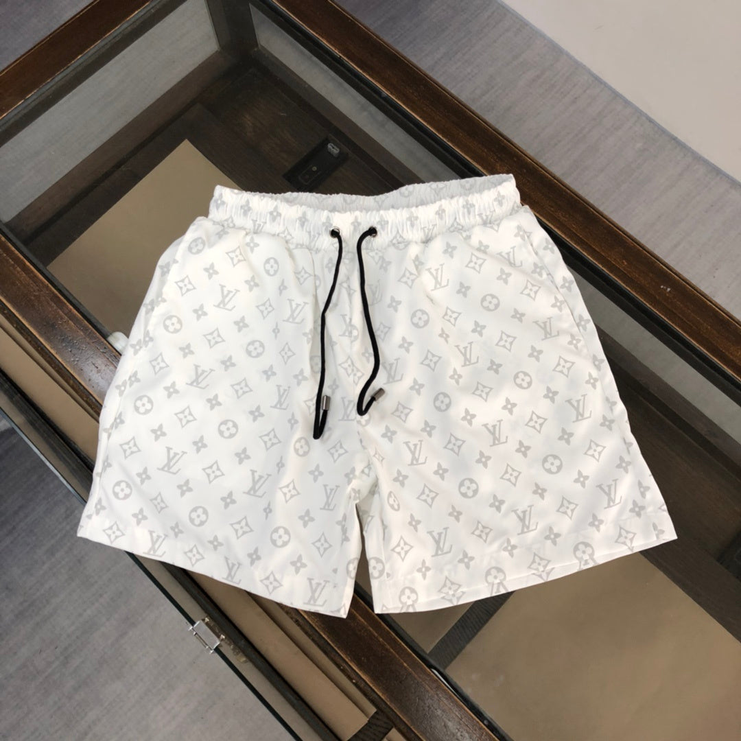 MONOGRAM PRINT SWIM SHORTS – MULTICOLOR