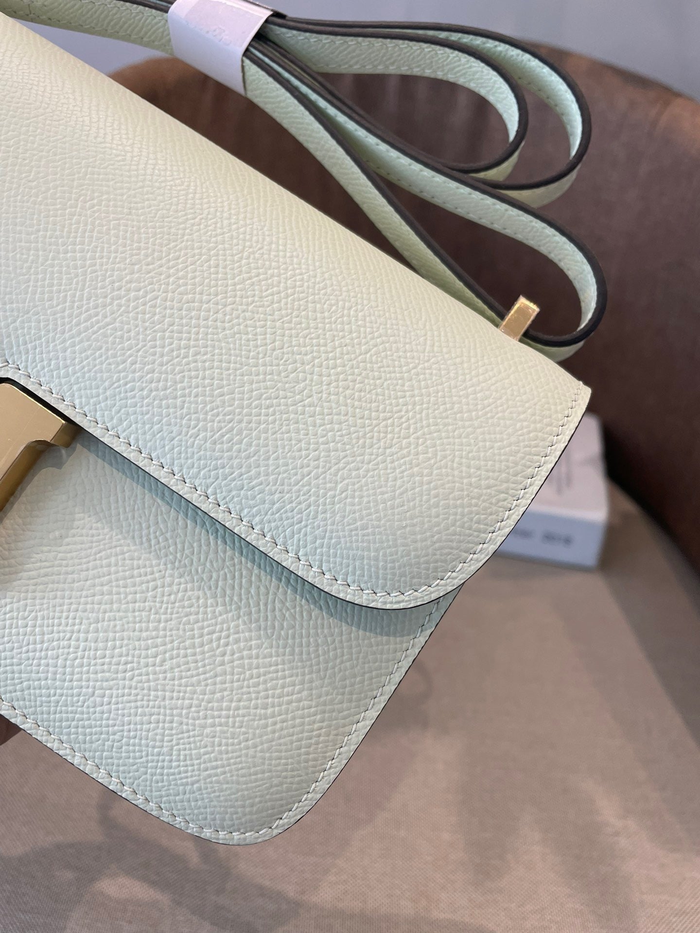 MINT GREEN STRUCTURED CROSSBODY BAG