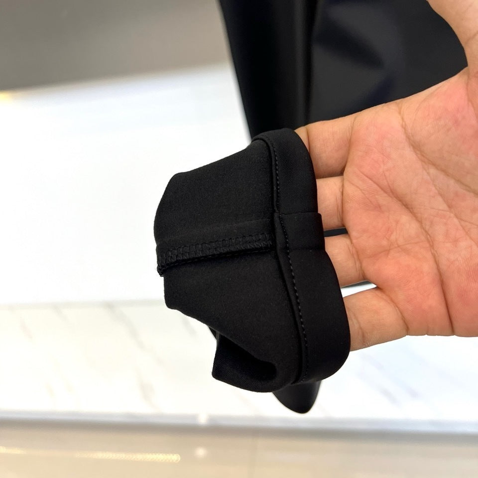 BLACK SLIM FIT CLASSIC TROUSERS