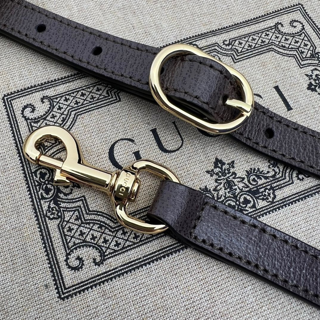 Vintage-Reisetasche aus gestreiftem Canvas