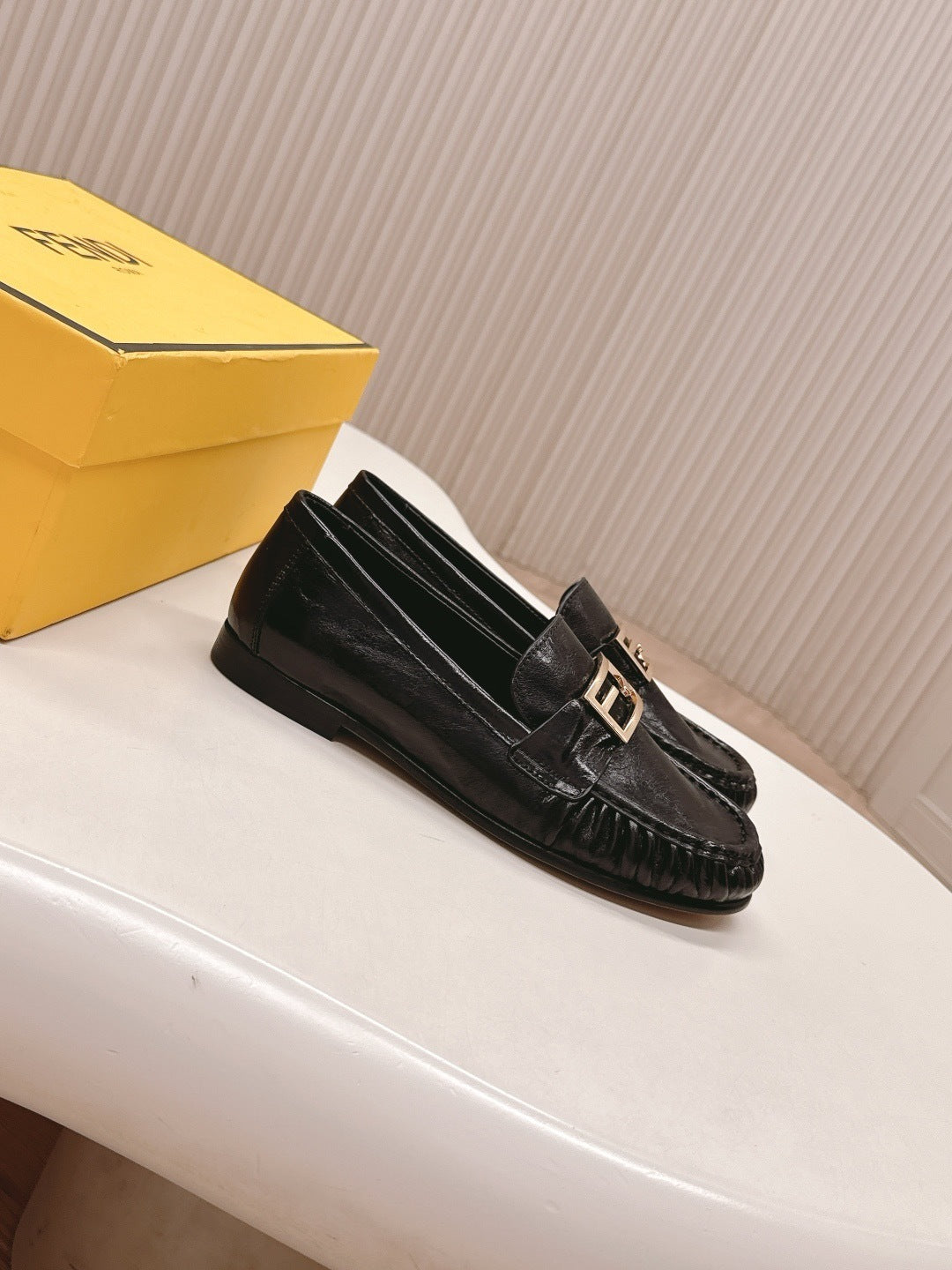 CLASSIC BUCKLE LOAFERS WITH ANIMAL PRINT OPTION